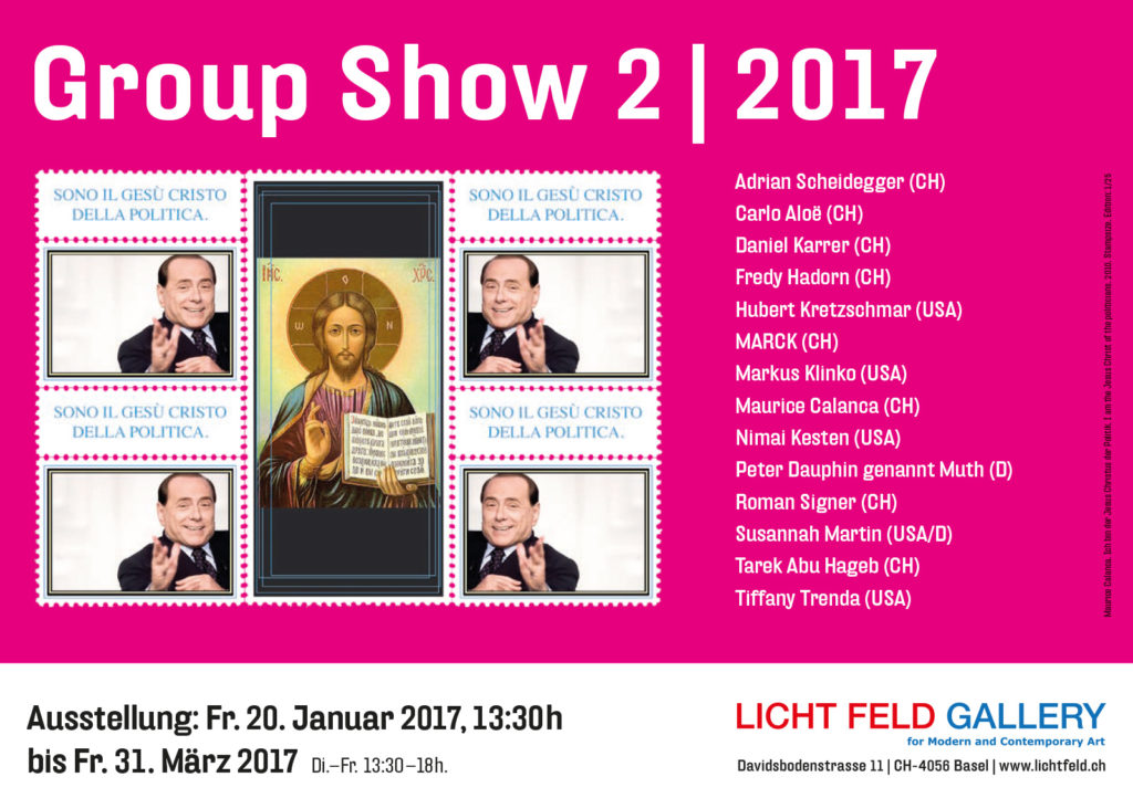 LICHT FELD GALLERY Groupshow #2 2017