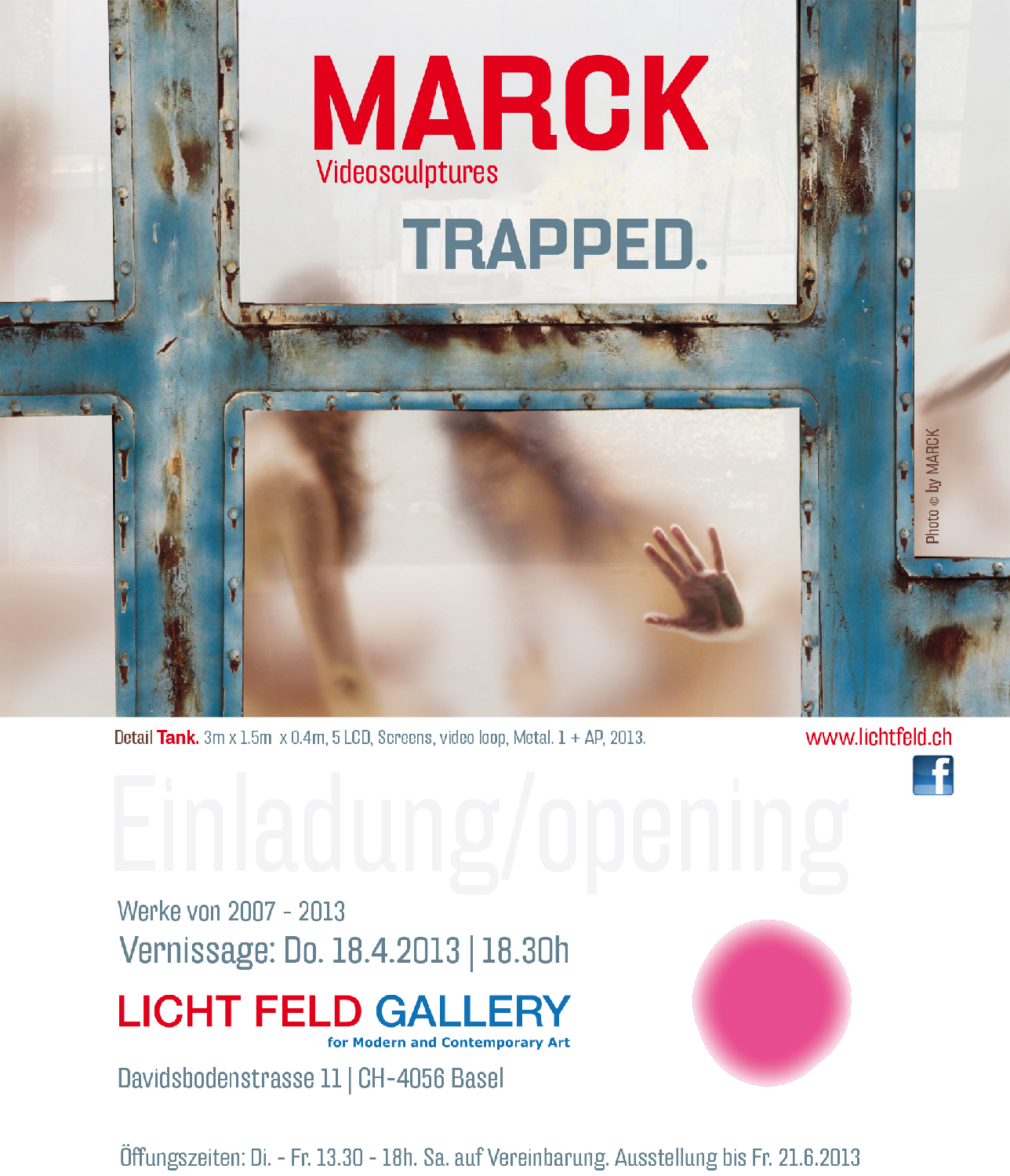 MARCK Exhibition @ Licht Feld Gallery